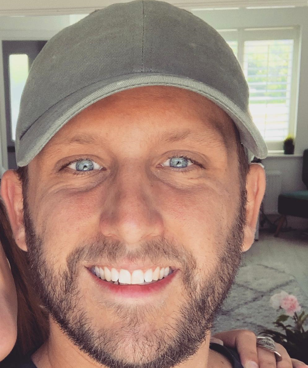 A man smiling